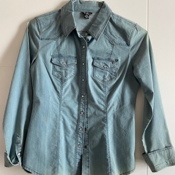 Guess Demin Shirt NEW with tag - Picture 6 of 8